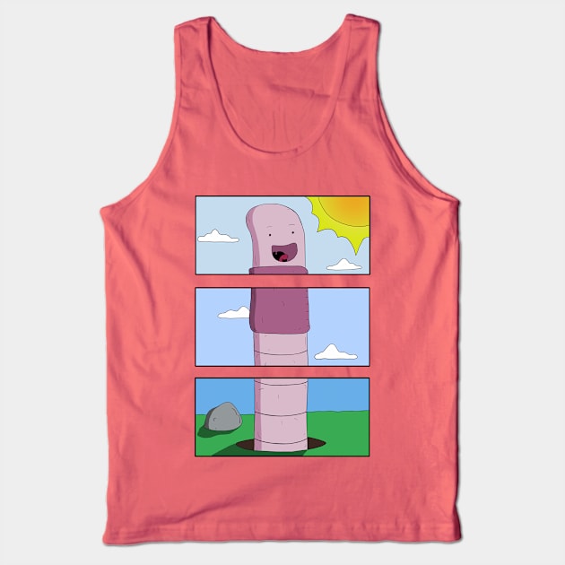 Ecstatic Worm Tank Top by TacosandTeaParties